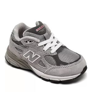 New Balance Kids Sneakers - Gray and White